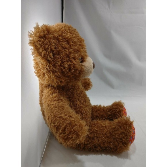 Build a‎ Bear 2019 Brown Teddy Bear Happy Birthday Plush Stuffed Animal Toy 16" - Picture 3 of 10